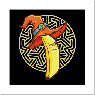 Evil Banana Witch Posters and Art